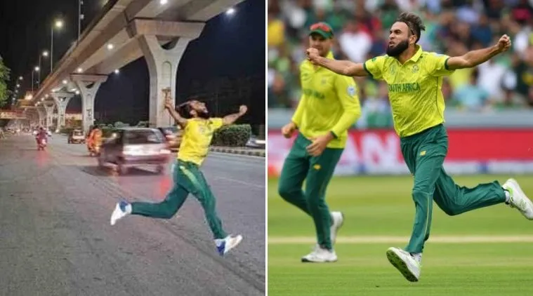 Memes galore as Imran Tahir celebrates his wickets sprinting all over  Lord's | Sports News,The Indian Express