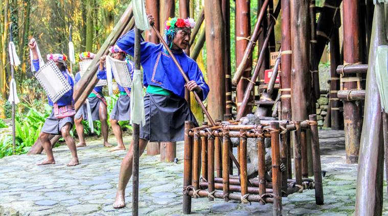 Sun Moon Lake, Taiwan, Central Mountain, Thao tribal, Japanese built