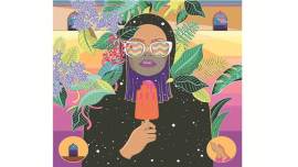 Illustration from the Bystander anthology by Kadak Collective