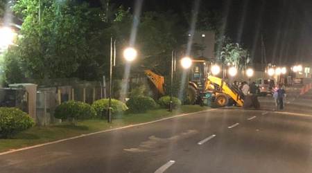 Chandrababu Naidu's 'illegal' Praja Vedika razed down; HC rejects plea to stay demolition