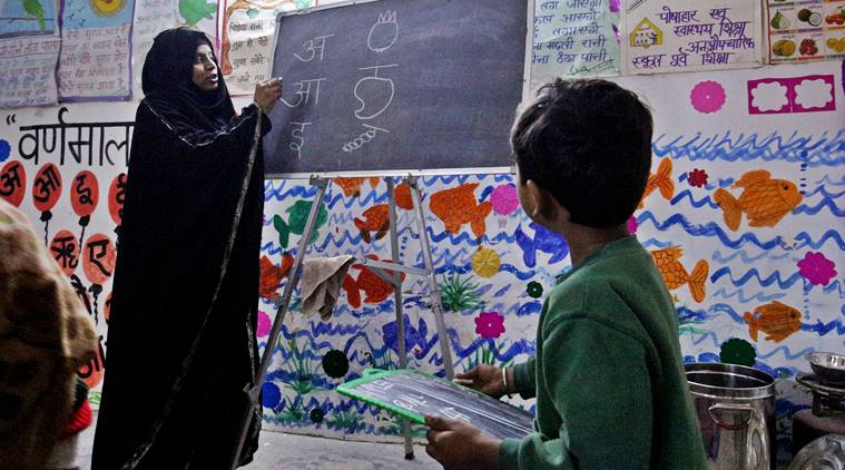 school teachers attendence, jammua and kashmir Teachers, J&K govt schools, givt teachers salary, teachers attendence, indian express