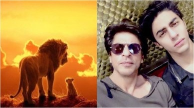 Shah Rukh Khan On Voicing For The Lion King With Aryan Glad To Be A Part Of This Timeless Film Entertainment News The Indian Express
