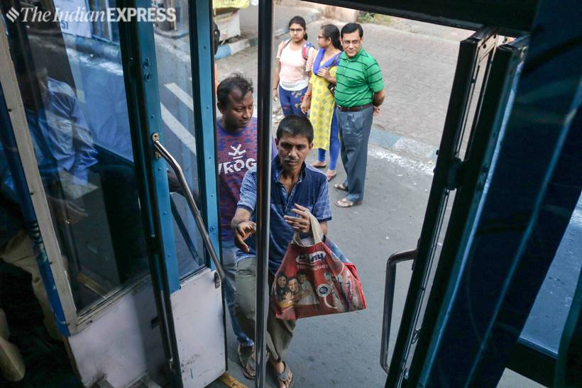 kolkata tram, kolkata tram makeover, kolkata tram transformation photos, calcutta tramways company, shyambazaar, esplanade, kolkata news, indian express