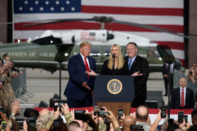 donald trump, ivanka trump, mike pompeo, us president donald trump, secretary of state mike pompeo, us secretary of state, trump kim meeting, world news, Indian Express