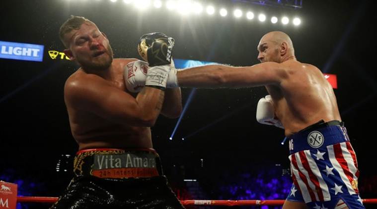 boxing news, world heavyweight champion, world lineal heavyweight champion, Tyson Fury, Tom Schwarz, mgm grand, las vegas news, sports news, indian express