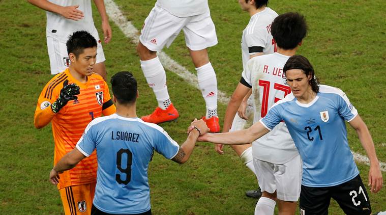 Copa America Uruguay Draw With Japan 2 2 Sports News The Indian Express