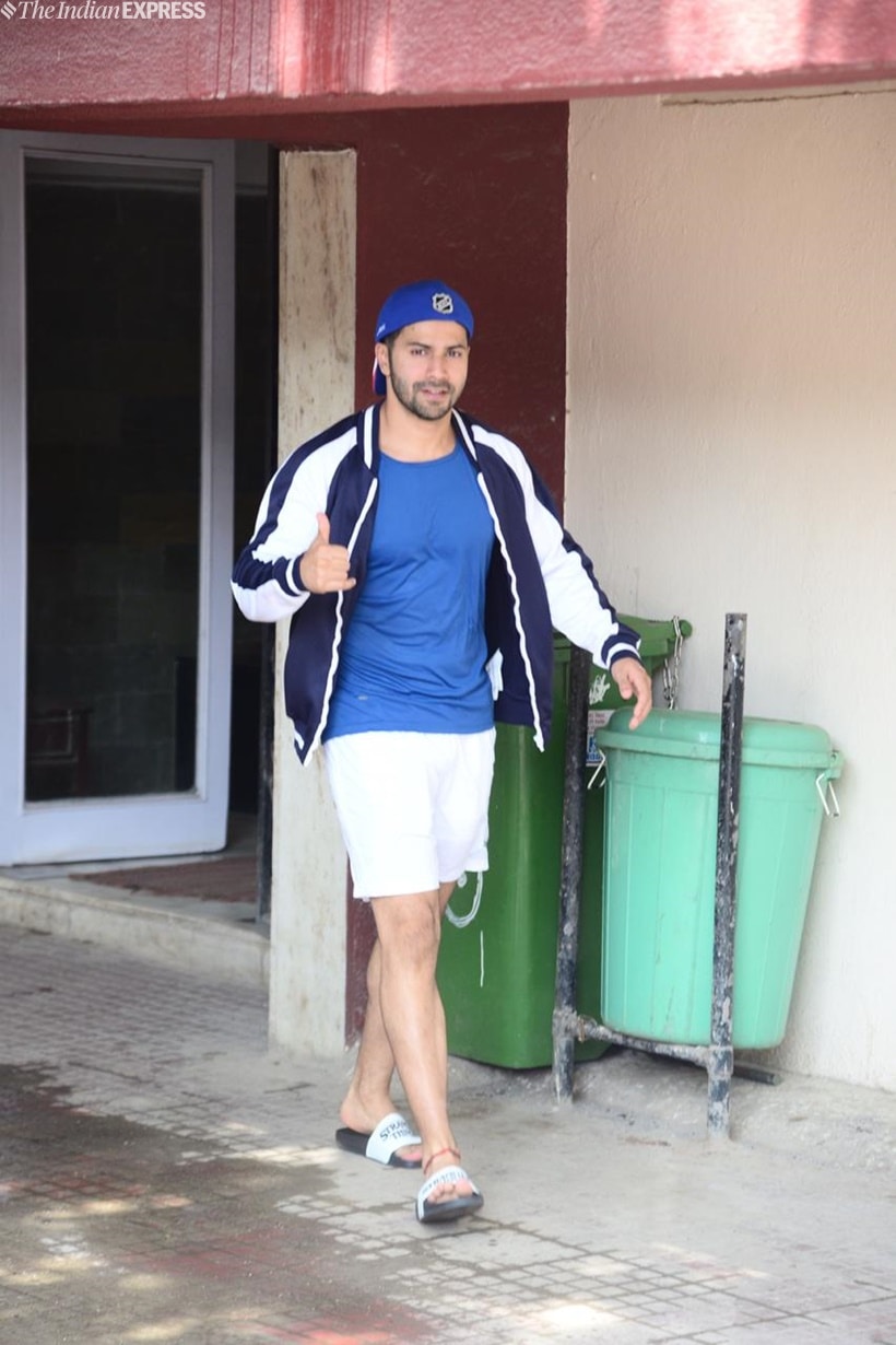 varun dhawan workout