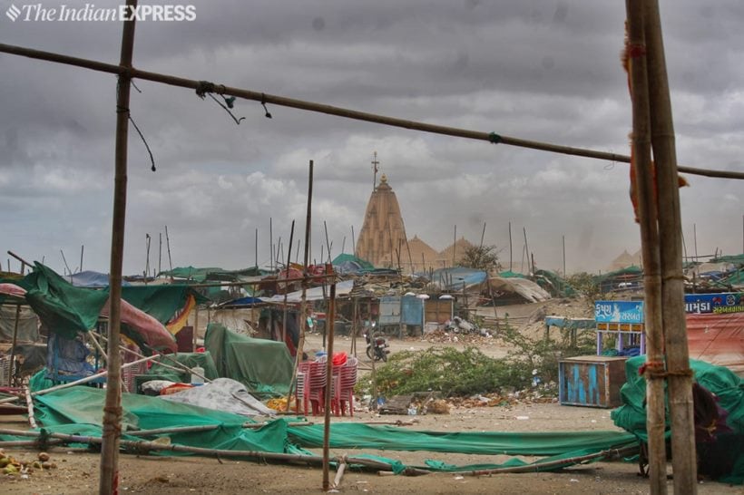 cyclone vayu, cyclone vayu photos, cyclone vayu news, cyclone vayu gujarat, cyclone vayu video, cyclone vayu location, weather today, today weather, cyclone vayu in mumbai, weather report today, weather forecast, weather forecast today, cyclone vayu news, fani cyclone, fani cyclone today news, india news, indian express