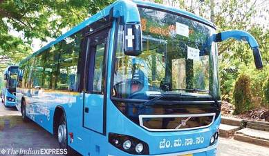 BMTC Vayu Vajra AC Volvo buses: Full route map, timings of Bengaluru  International Airport shuttle bus services | Cities News,The Indian Express