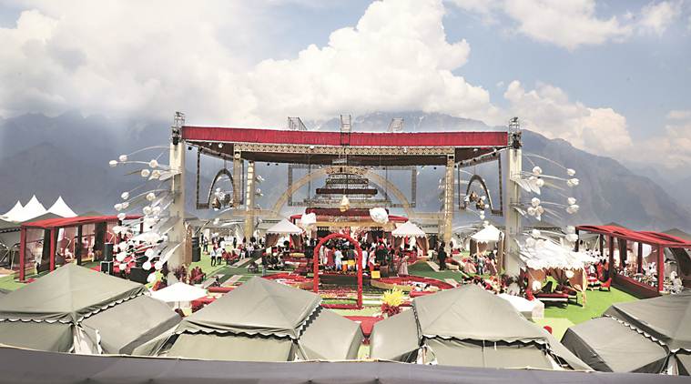 auli, gupta brothers, gupta brothers south africa, gupta brothers wedding, gupta brothers wedding uttarakhand, atul gupta, ajay gupta. auli uttarakhand, indian express