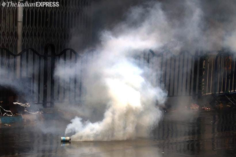 NRS hospital kolkata west bengal, bengal protests, bengal BJP protest, BJP protest in Bengal, Bengal clashes, Bengal violence, bengal news, Indian Express