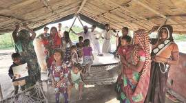 At thousands of homes along the Yamuna, no option but to wait for the water to rise