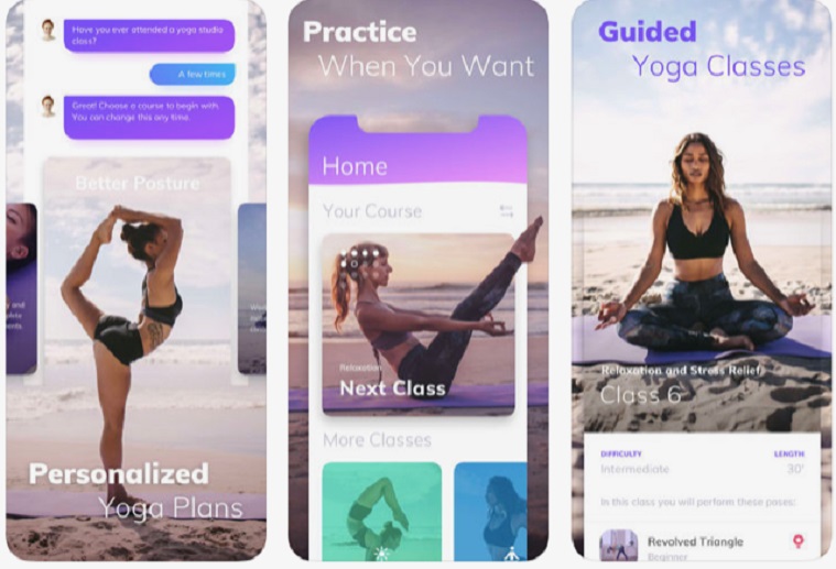 yoga apps video