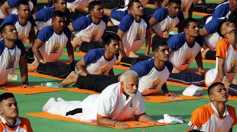 Image result for YOGA DAY 2019 PM MODI AT RANCHI HD IMAGES