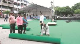 Chandigarh, Chandigarh news, yoga, yoga day, yoga day today, international yoga day, international day of yoga, yoga day news, yoga day celebrations, international yoga day 2019, yoga day 2019,V P Singh Badnore,Indian express news, latest news.