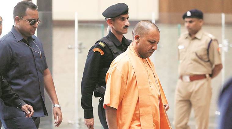 yogi adityanath, uttar pradesh chief minister, up chief minister yogi adityanath, up cm, gorakhpur sdm, gorakhppur sdm transferred, india news, Indian Express