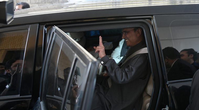 zardari, asif ali zardari, zardari arrest, asif ali zardari arrest, zardari money laundering case, zardari pakistan, pakistan economy, zardari fake accounts, pak former president, former president asif ali zardari, pakistan news, indian express