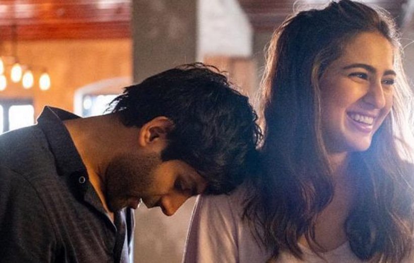 sara ali khan on kartik aaryan