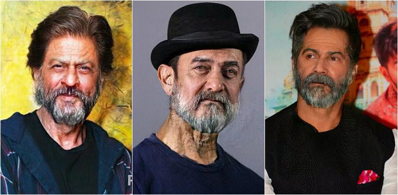 shah rukh, salman,faceapp filter