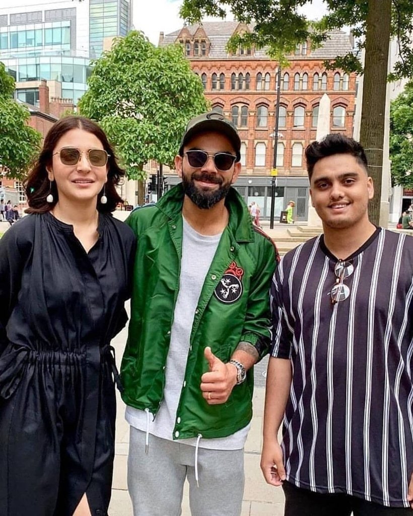 virat kohli with anushka sharma