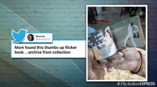 Kapil Dev, World cup 1983, cricket fever, thumb flicker book, flicker book Kapil dev, Kapil dev biopic, Ranveer Singh 83, latest news, trending, trending in India, Indian express