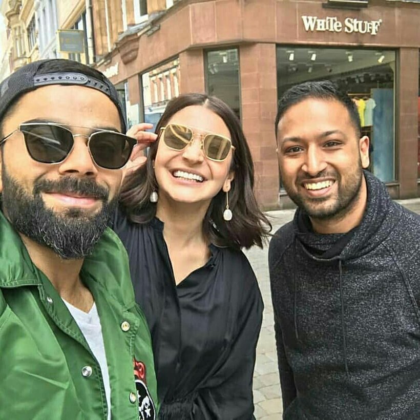 virat kohli with anushka sharma photos