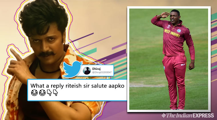 Riteish Deshmukh, Riteish Deshmukh funny tweets, Riteish Deshmukh shuts troll, Bangistan, troll Bangistan refund, Bangistan refund Riteish reply, viralnews, entertainment news, indian express