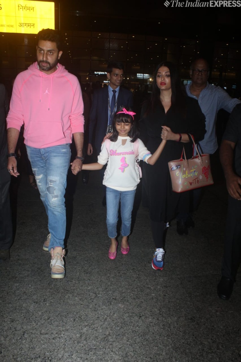 Spotted: Aishwarya Rai with Aaradhya  Entertainment Gallery News - The  Indian Express