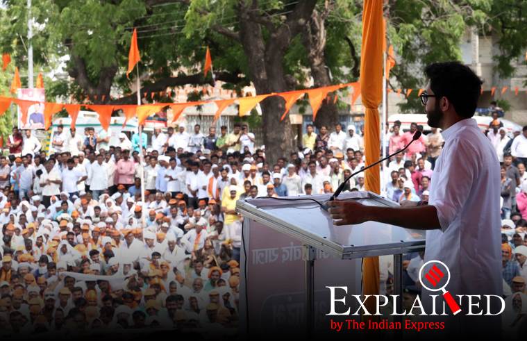 aaditya thackeray, Jan Ashirwad Yatra, shiv sena, bjp, explained news, news explained, today explained, explained today