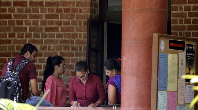 DU cutoff, NCWEB 5th cutoff, delhi university admissions 2019, 70% marks DU college seats, du.ac.in, university of delhi news, education news