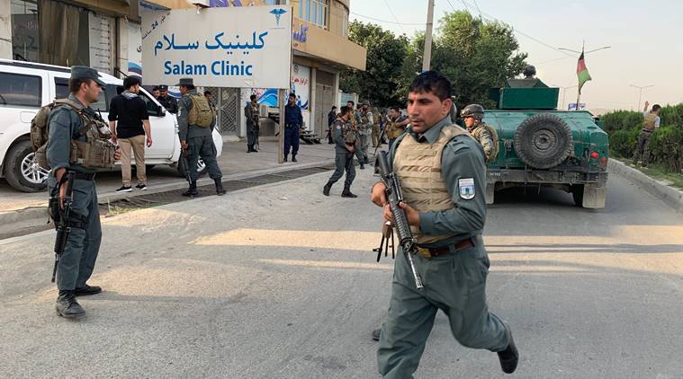 Afghanistan, Kabul, Kabul news, Afghanistan bomb blast, Kabul bomb blast, Kabul city news, Afghanistan blast, Kabul blast, Kabul bomb blast, Amrullah Saleh, Amrullah Saleh attack, Afghanistan news, Indian Express