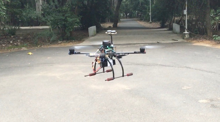 IIT Madras students drone Agricopter, Agricopter, IIT Madras, Drone Agricopter, IIT Madras Drone Agricopter, Indian Institute of Technology Madras, Indian Institute of Technology Madras Drone Agricopter