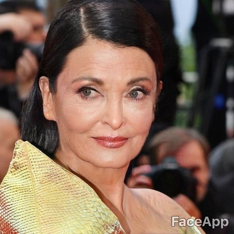 Aishwarya Rai FaceApp