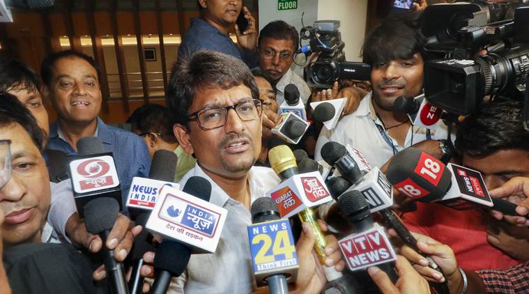 Alpesh Thakor, Alpesh Thakor resigns, Gujarat Rajya Sabha polls, Gujarat polls, Gujarat bye-elections, Gujarat news, BJP, Congress, India news, Indian express