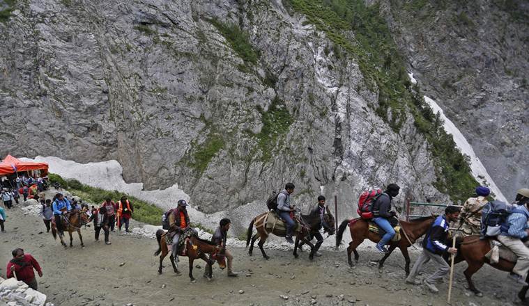 amarnath yatra, amarnath yatra this year, coronavirus, coronavirus lockdown, coronavirus latest updates, coronavirus kashmir news, indian express