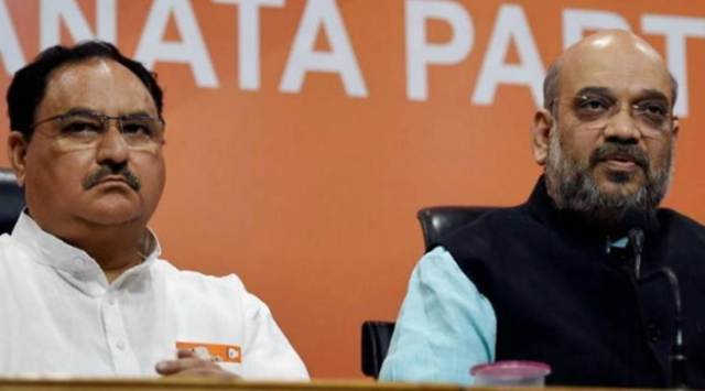 BJP president J P Nadda and Union minister Amit Shah. (File)