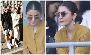 Anushka Rharma Xxx - Anushka Sharma cheers for husband Virat Kohli and his teammates |  Entertainment Gallery News,The Indian Express