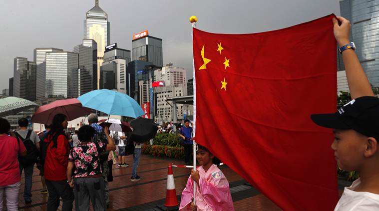 Hong Kong police seize explosives as rival camps rally