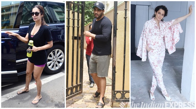 Celeb Spotting Malaika Arora Arjun Kapoor Kangana Ranaut And Others