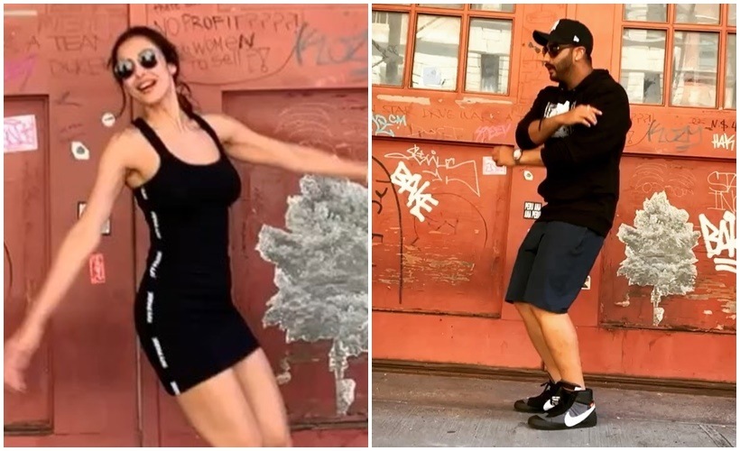 arjun, malaika jumping