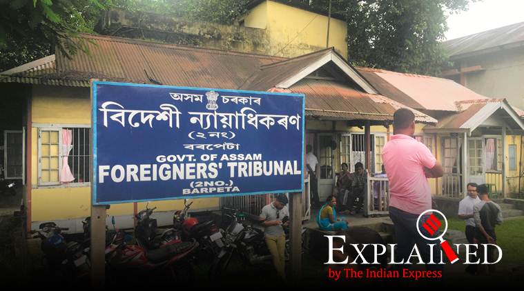 assam, assam nrc, assam nrc final list, foreigners tribunal, foreigner tribunal ex parte order, express explained, explained today, today explained