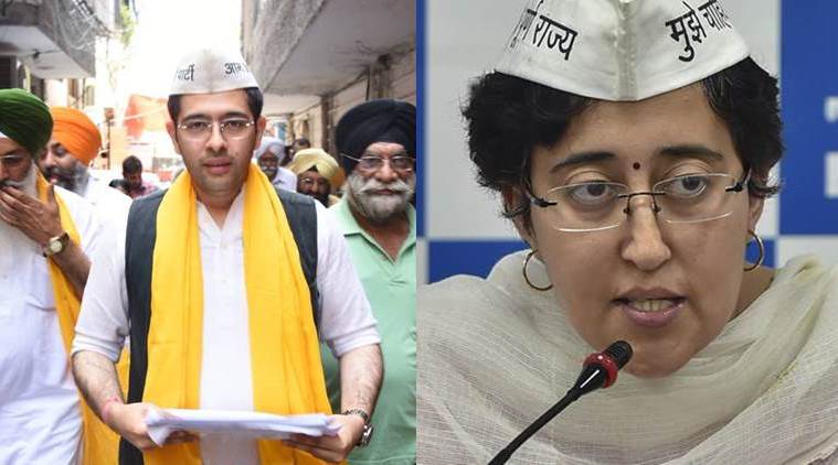 atishi, atishi marlena, Raghav Chadha, dmrc, atishi delhi metro director, delhi metro, delhi metro directors, aap, aap delhi metro