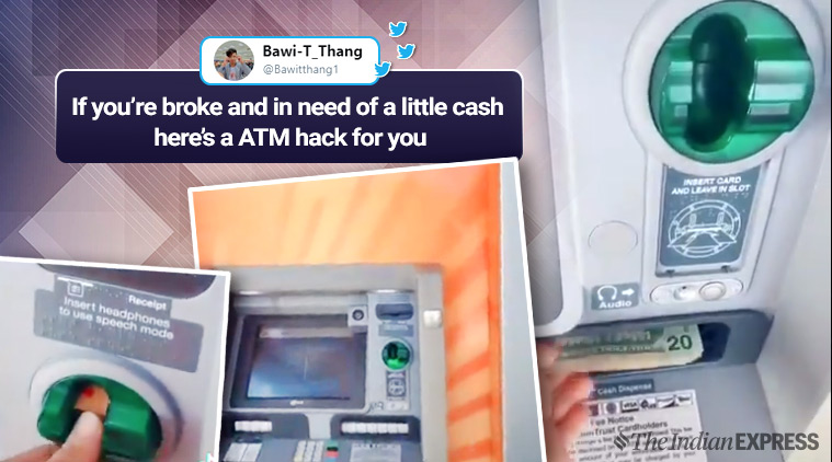 This hilarious ATM hack viral clip will leave you in splits | Trending ...