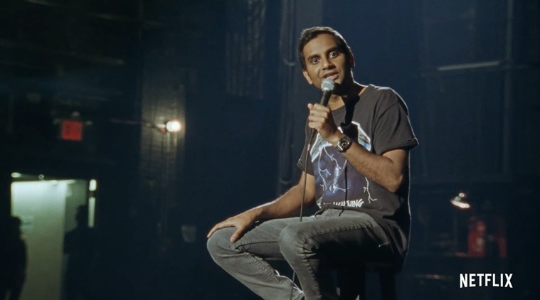 Aziz Ansari Right Now: