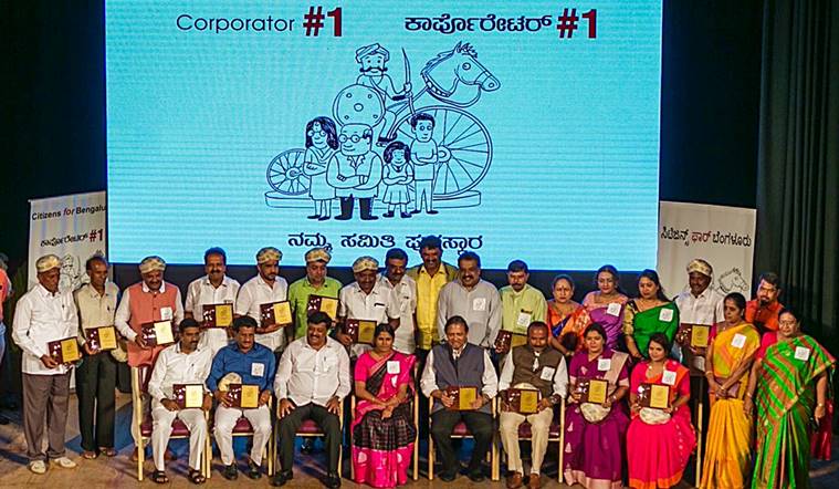 Bangalore-number-1-corporator-award-councillors-best
