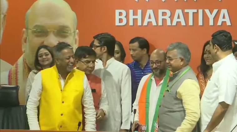 bengali actors join bjp, bengali tv stars join bjp, bengal bjp, mamata banerjee, dilip ghosh, mukul roy, india news