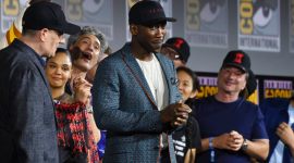 Mahershala Ali promotes Blade at San Diego Comic Con