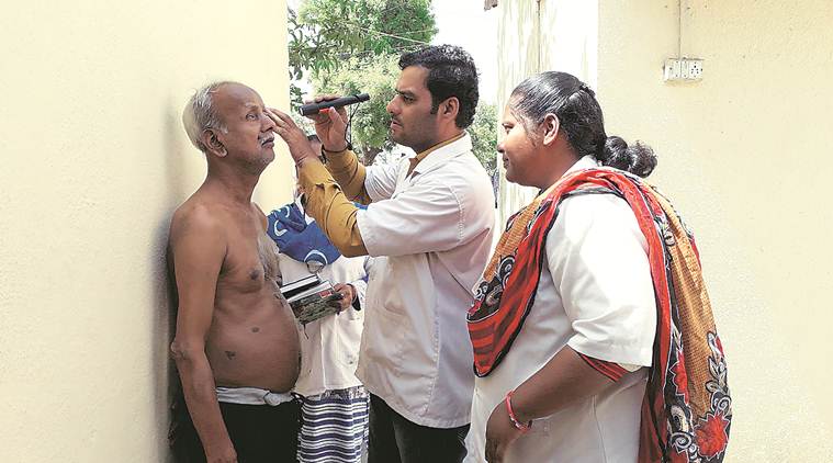 pune, pune localities, blindness screening pune, blindness screening in pune localities, yerawada, doctors, healthcare, cataract, pune news, indian express news