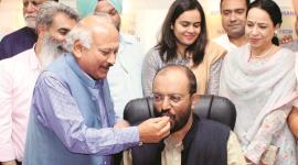 brahn mohinder, brahm mohinder punjab minister, punjab minister brahm mohinder, waterlogging in punjab, punjab waterlogging issue, india news, Indian Express