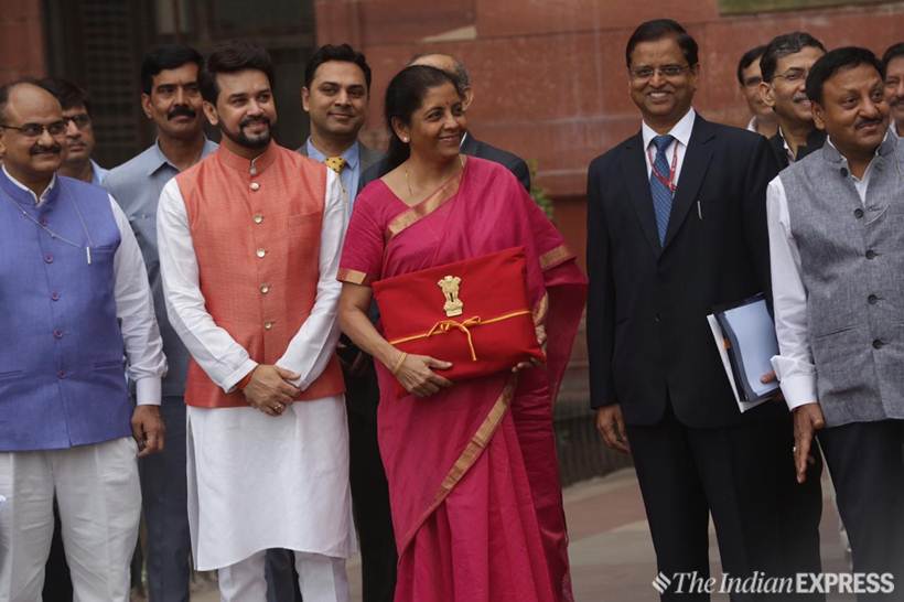 Budget 2019, 2019 budget, budget 2019, budget 2019 pictures, Nirmala Sithraman photos, Nirmala Sitharaman photos, Nirmala Sithraman parliament, Budget photos, Budget pictures, Lok Sabha photo, union budget 2019, union budget photos, indian express, indian express photos